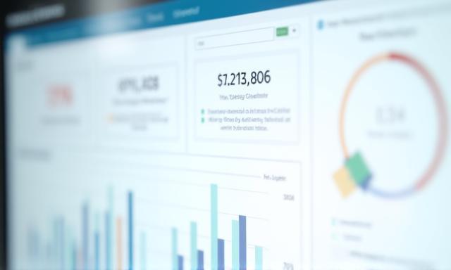 Screenshot eines Dashboards zur Mautdatenanalyse